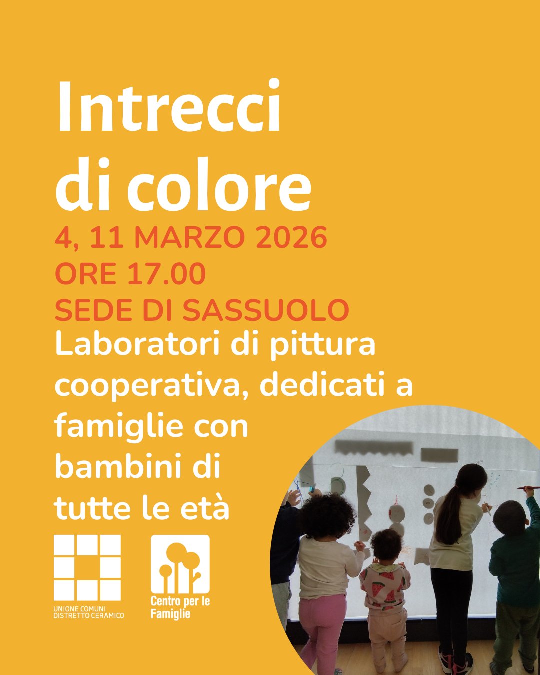 volantino con date 4 e 11 marzo